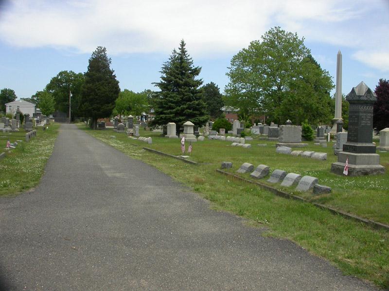 headstones and cemetery