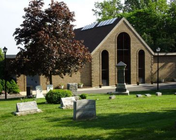 mausoleum and cemetery