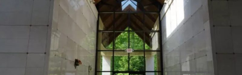 Inside of Old Bridge mausoleum