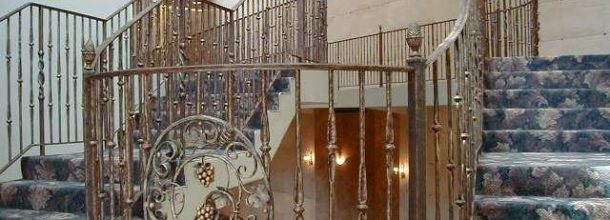 gold rails in a mausoleum gold rails in a mausoleum